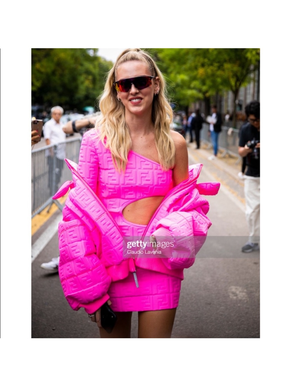 NWT Fendi x Nicki Minaj capsule collection pink dress 40 4 $2,200 - Picture 6 of 16